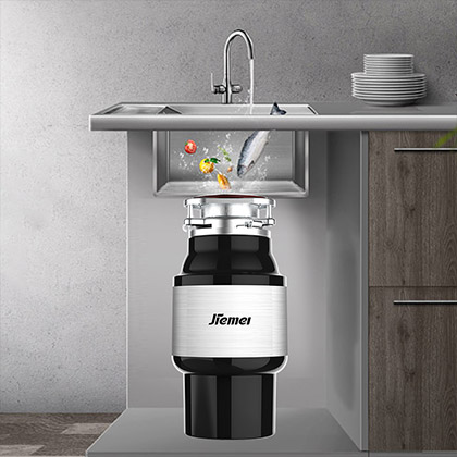 Energy Saving Stainless steel Portable sink food waste disposer