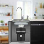 AC Motor 220v Wast Kitchen Disposal 4 Grade Grinding