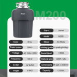 Custom Food Waste Processor Machine Household Food Waste Grinder